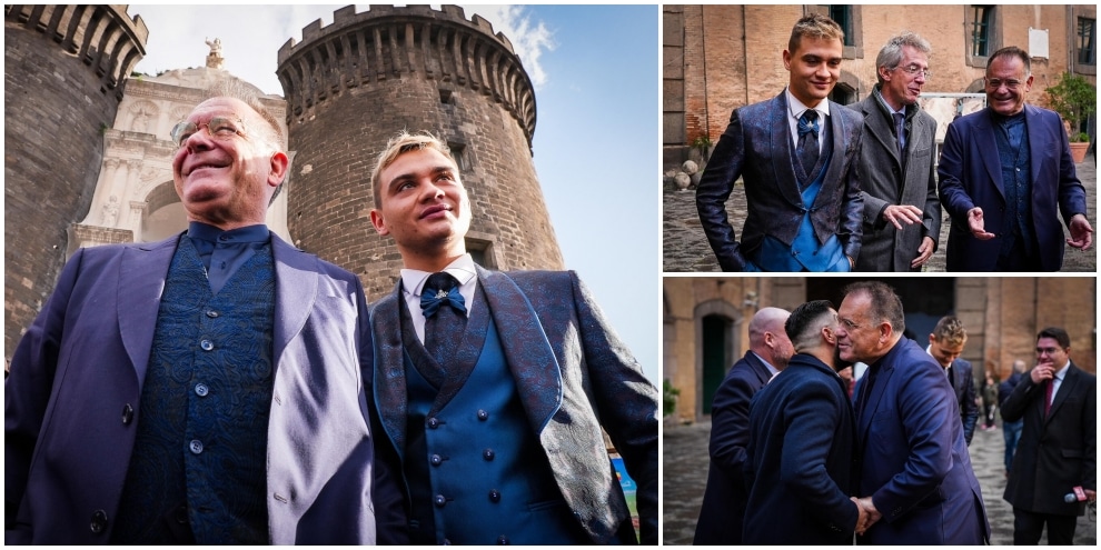 Alessandro Cecchi Paone e Simone Antolini sposi a Napoli: la cerimonia e chi c'era