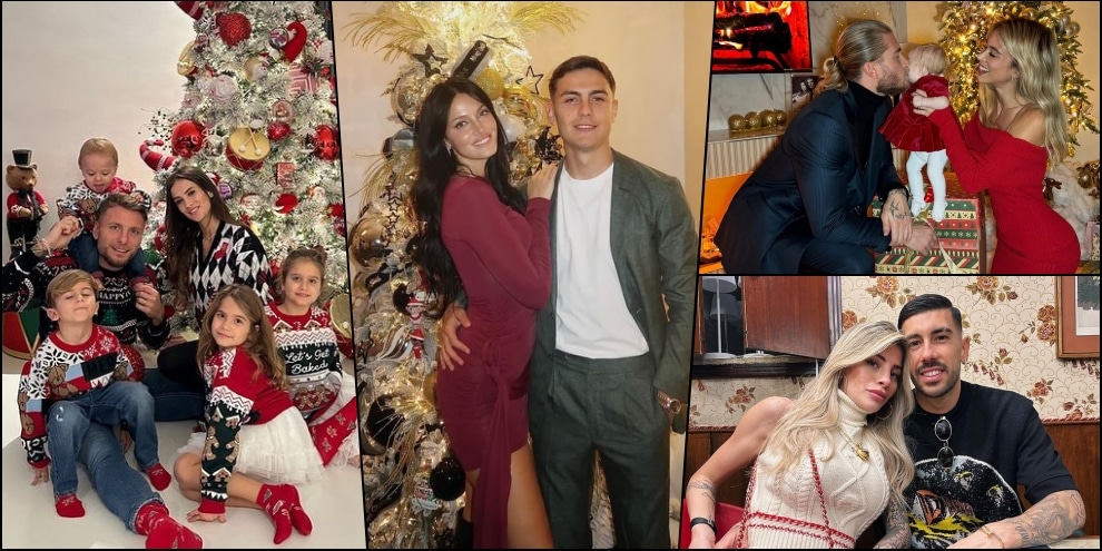 Da Dybala a Immobile fino a Diletta: tra tavolate e alberi di Natale, gli auguri del mondo dello sport