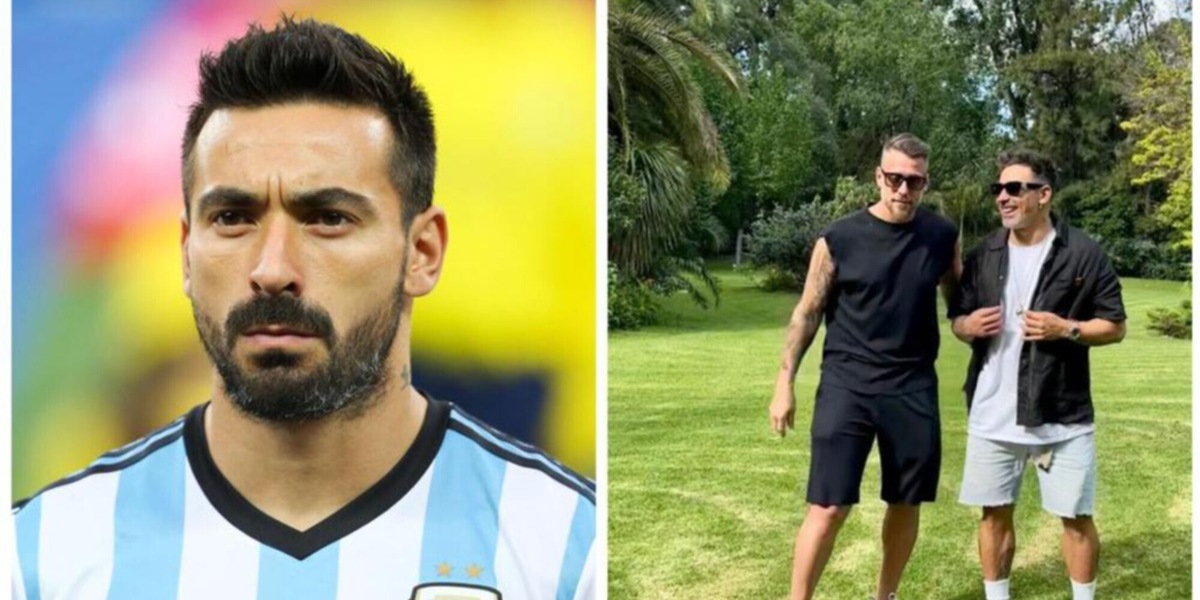 Mistero Lavezzi, torna sui social con un ex Napoli: lo avete riconosciuto?
