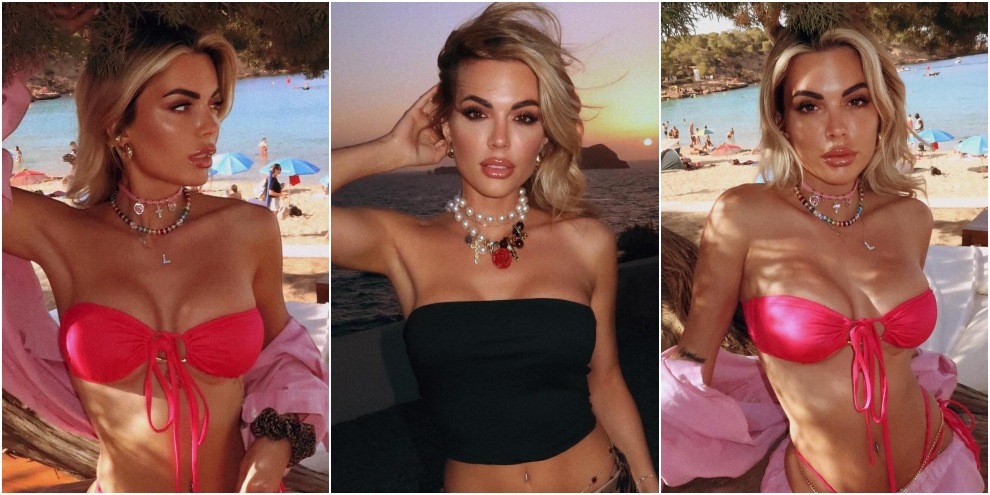 Ludovica Pagani super sexy a Ibiza: social in tilt per lady El Shaarawy