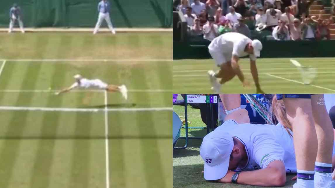 Hurkacz, infortunio shock: addio Wimbledon. Il volo e poi il ginocchio che cede
