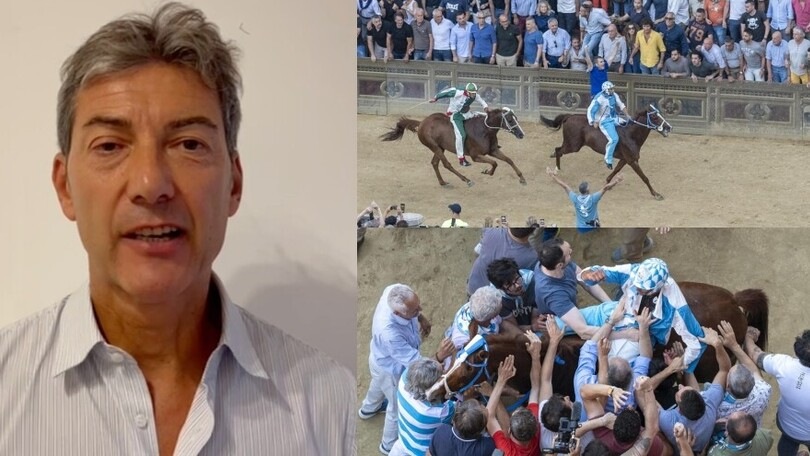 Palio di Siena, trionfo dell'Onda