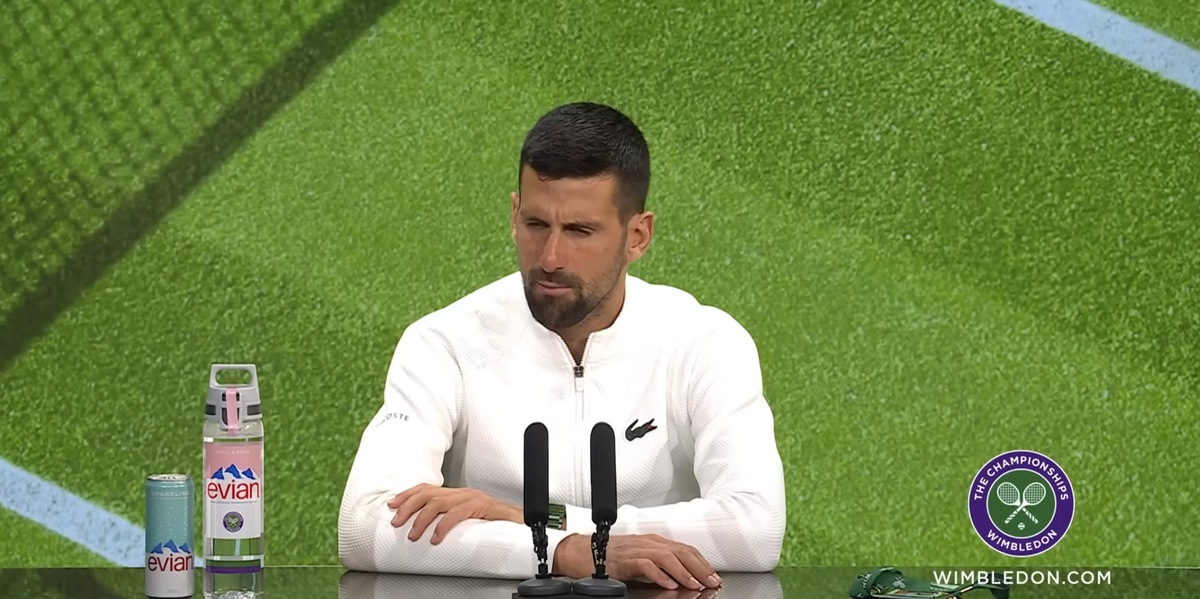 Djokovic e la provocazione in sala stampa a Wimbledon: "Cinque set? Sì, ma…"