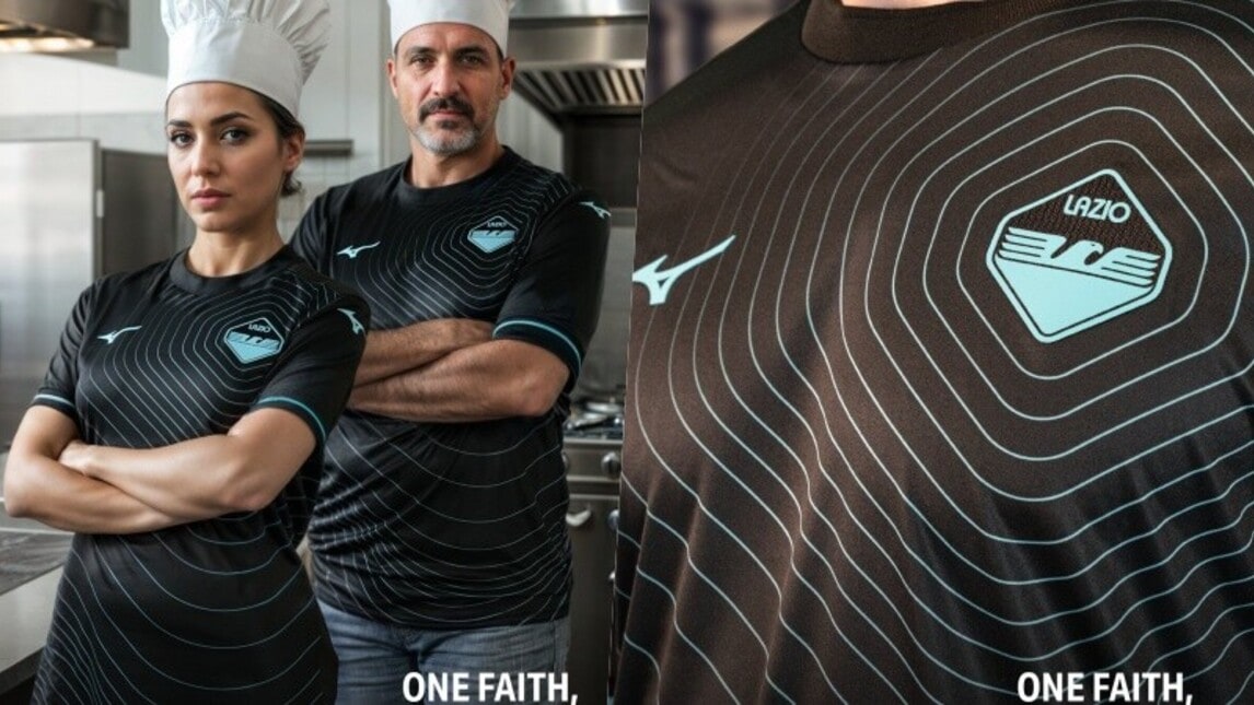 Lazio, svelata la terza maglia: è già in vendita