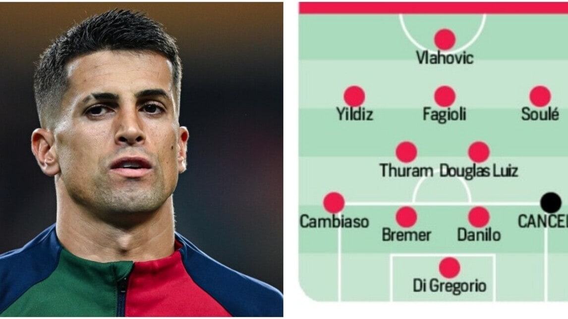 Cancelo cambia la Juve di Thiago Motta: le tre opzioni