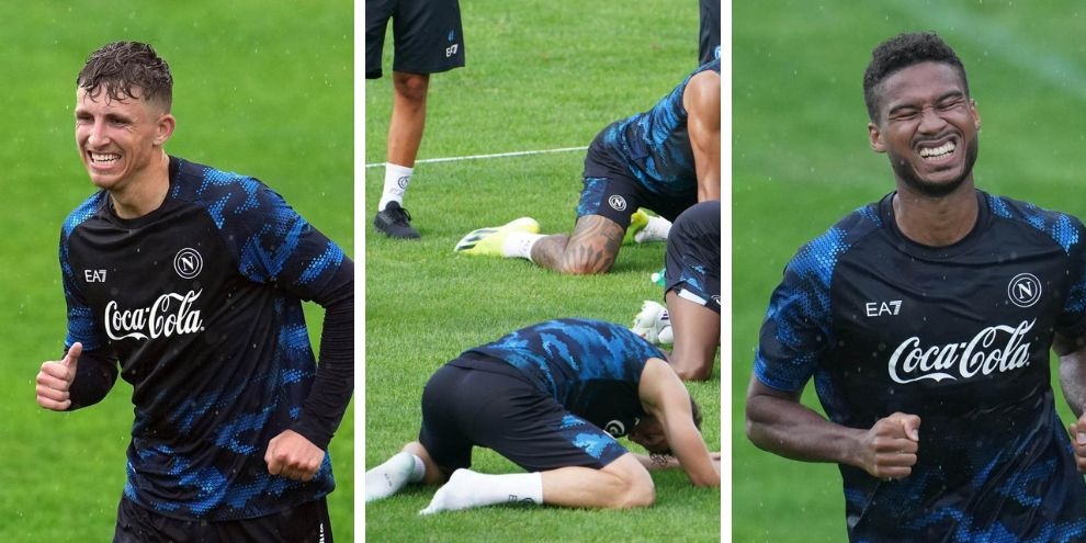 Napoli, i giocatori stravolti dal metodo Conte: le FOTO fanno impazzire i social