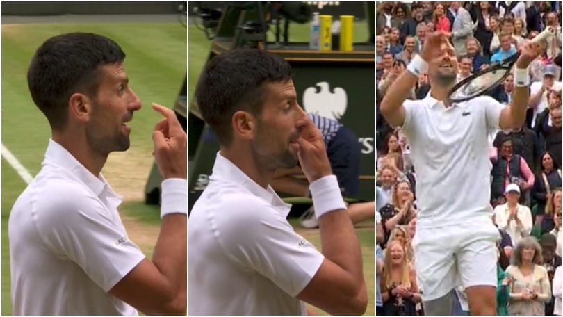 Djokovic provoca il pubblico di Wimbledon dopo il match con Musetti: "Piangete pure"