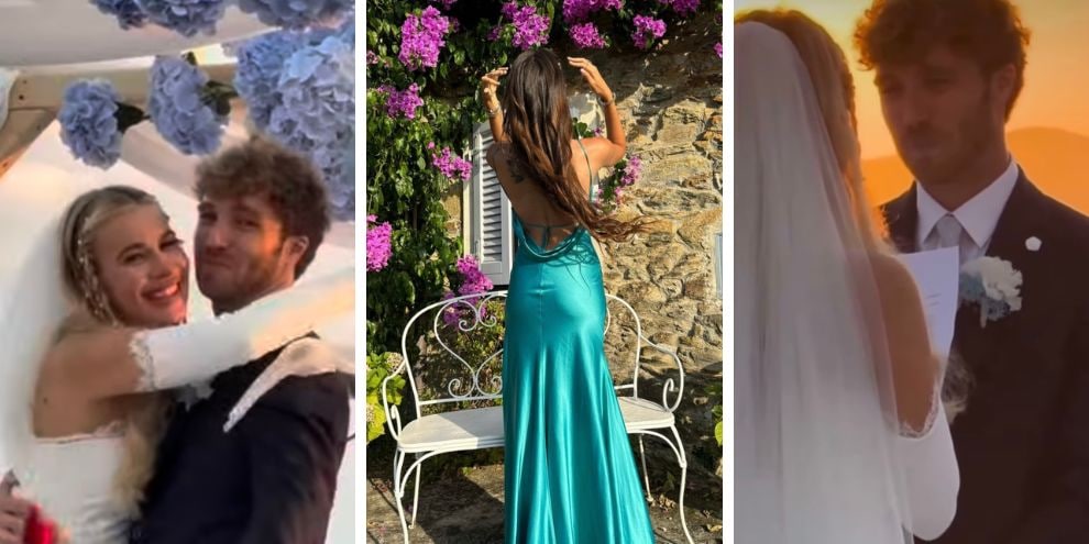Matrimonio Paolo Ciavarro e Clizia Incorvaia, tutte le FOTO degli sposi e gli ospiti vip