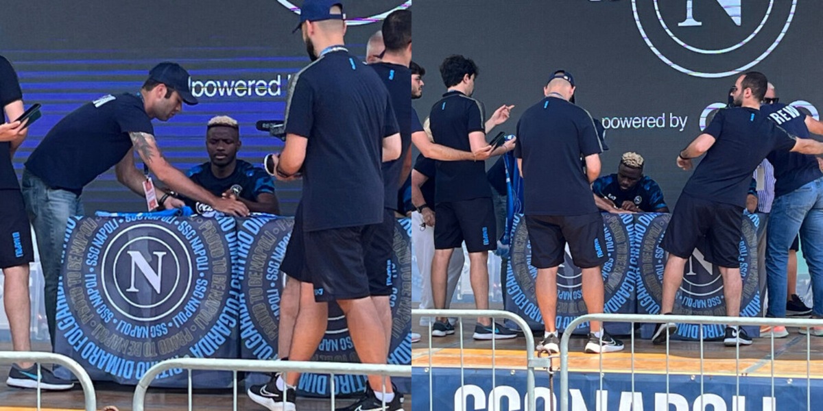 Osimhen, che sorpresa: il gesto a Dimaro per i tifosi del Napoli