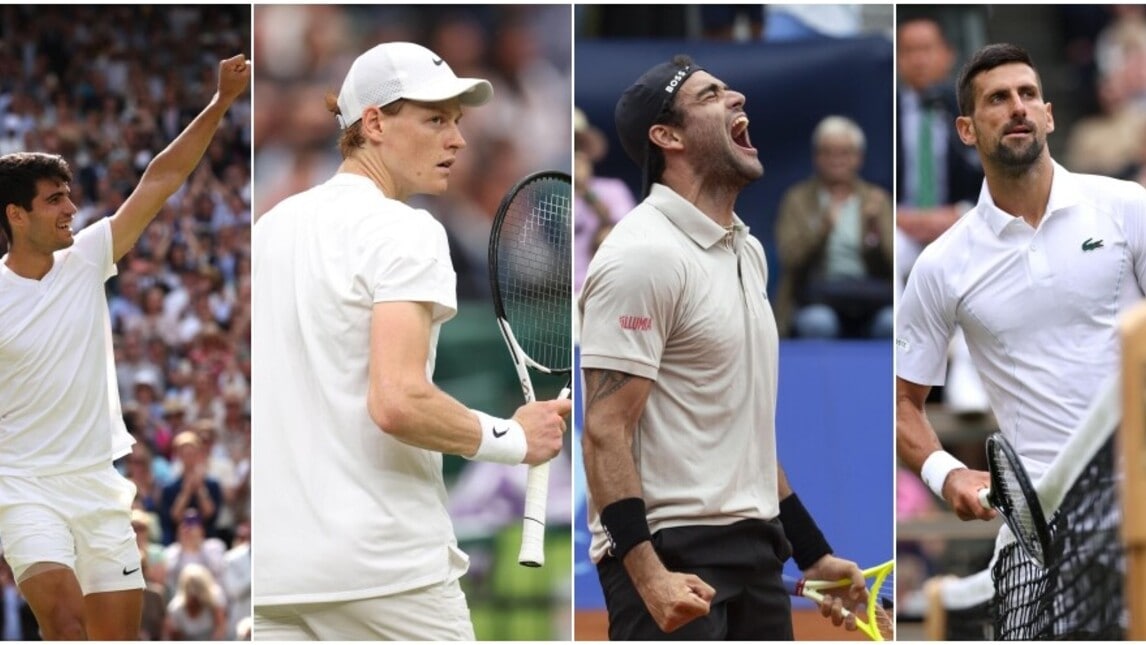 Classifica Atp live: Sinner numero 1. Berrettini sempre più in alto!