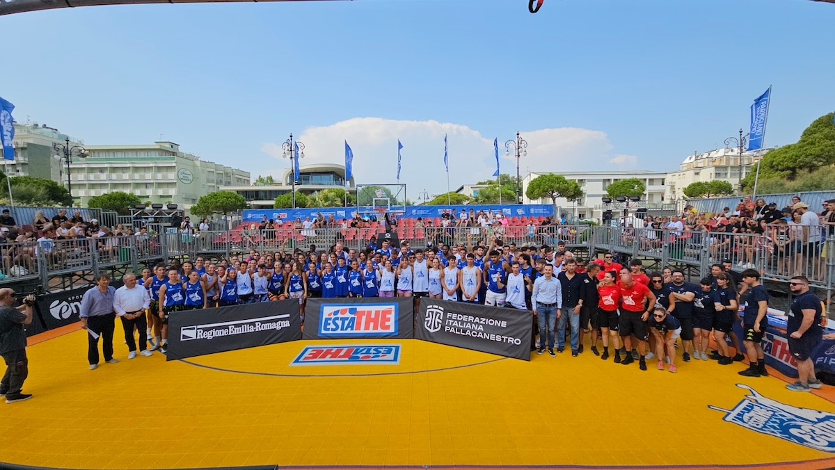 Estathé 3x3 Italia Streetbasket Circuit, le foto da Cesenatico, sede delle finali 2024
