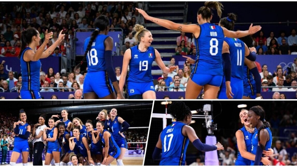 Olimpiadi, pallavolo: Italia-Turchia 3-0. Le immagini più belle della vittoria azzurra