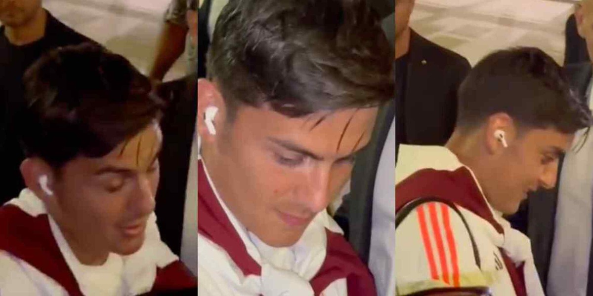 Dybala, l'amore dei tifosi a Fiumicino: la reazione è da brividi