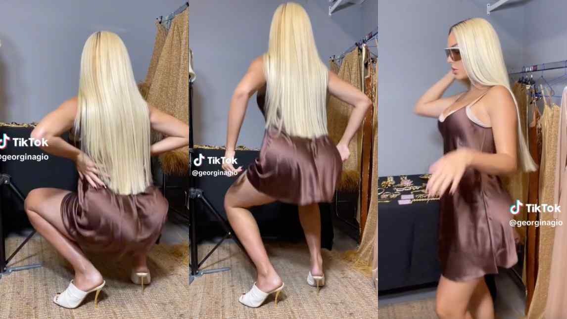 Georgina twerka e mostra il nuovo look in un video hot per la serie su Netflix