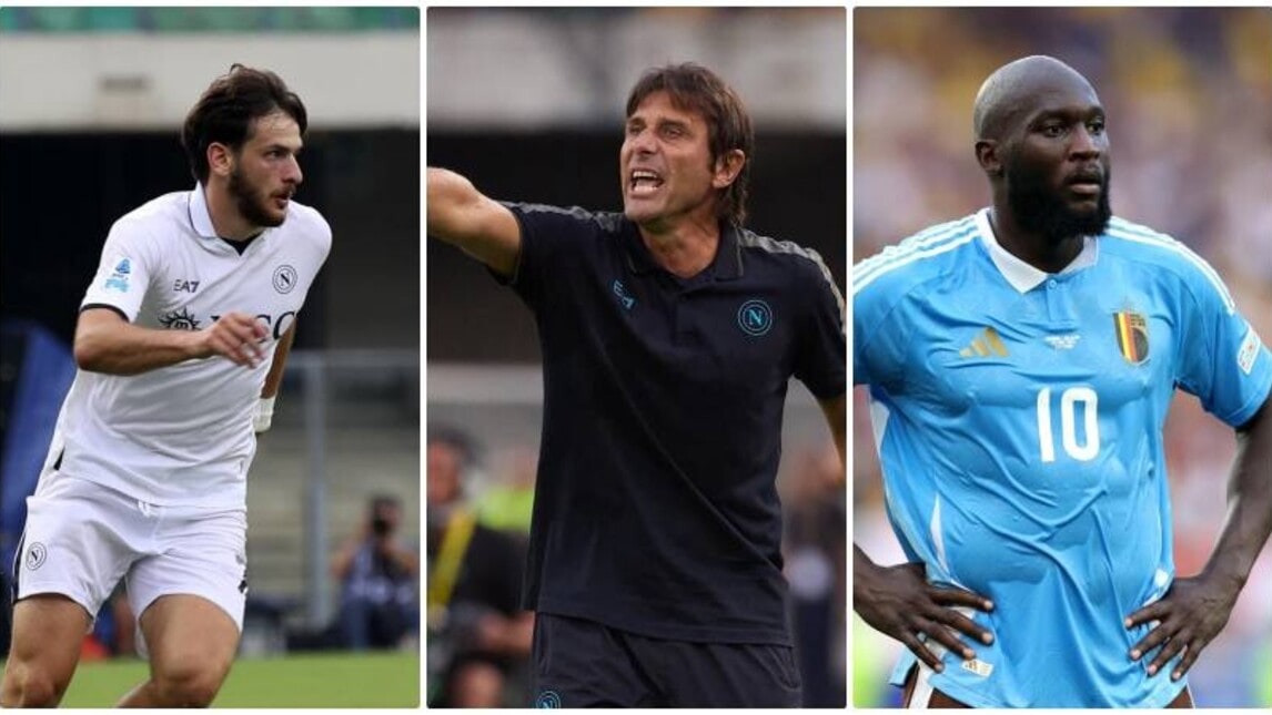 Napoli, la formazione di Conte con Lukaku