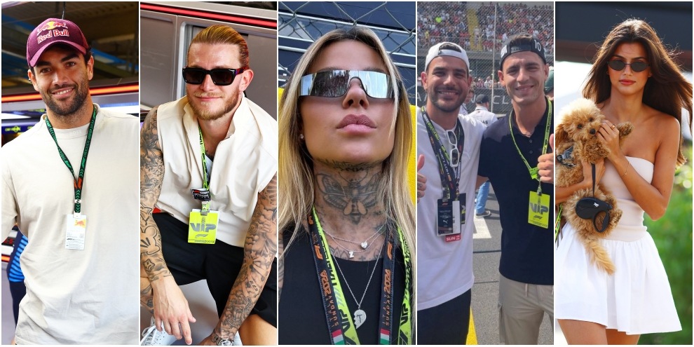 Gp d'Italia: da Berrettini a Morata, quanti vip a Monza. Ecco chi c'era