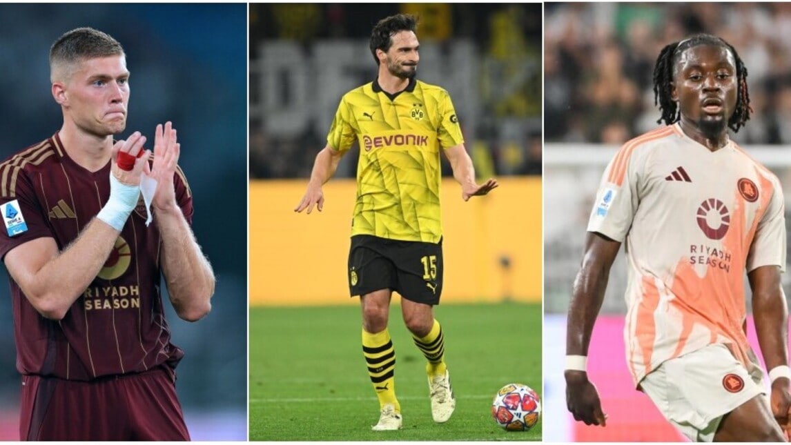 Roma, arriva Hummels: la nuova formazione titolare di De Rossi