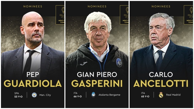 Pallone d'oro, la lista degli allenatori in corsa per il premio: c'è anche Gasperini
