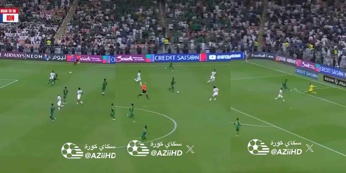 Saud, falcata e palla in profondità: l'azione con l'Arabia Saudita è uno spettacolo, la sequenza