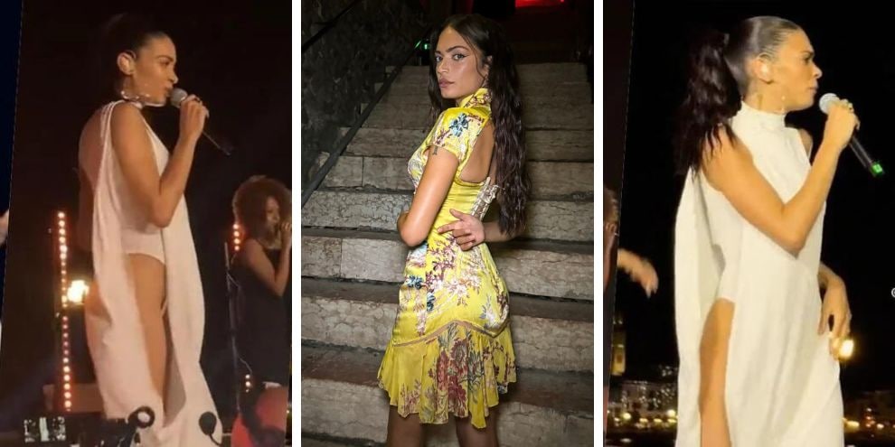 Elodie, l'incidente sexy (con tatuaggio hot) diventa virale sui social