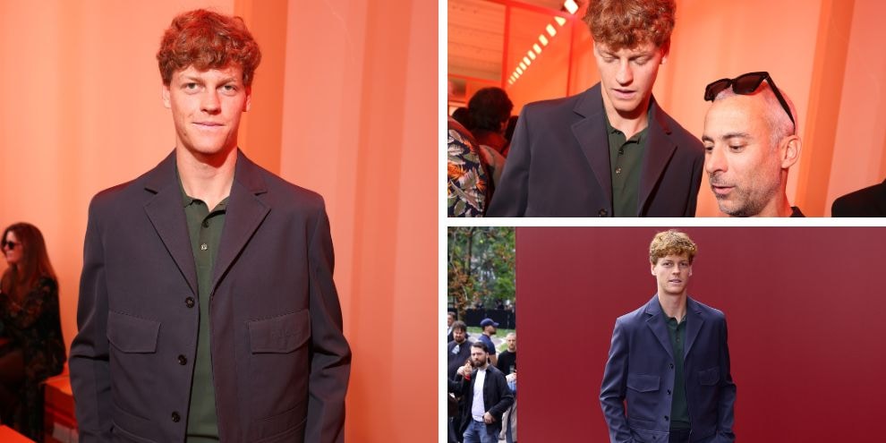 Sinner, che spettacolo alla moda di Milano: Jannik sempre più superstar