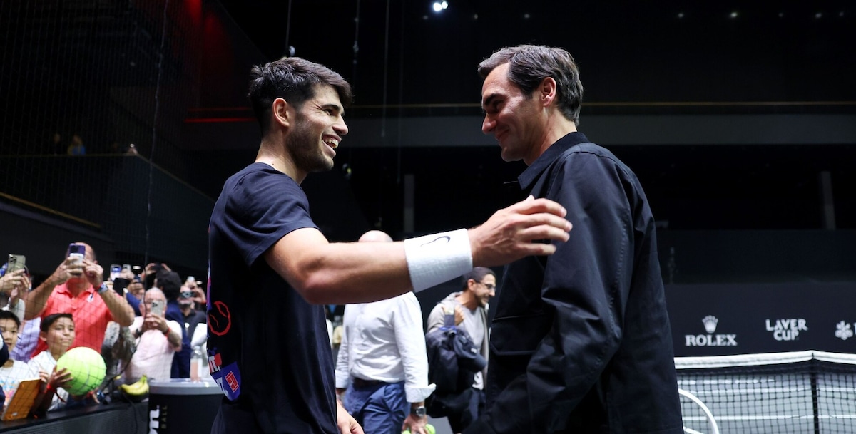 Alcaraz e la domanda su Federer: la risposta spiazza tutti i giornalisti