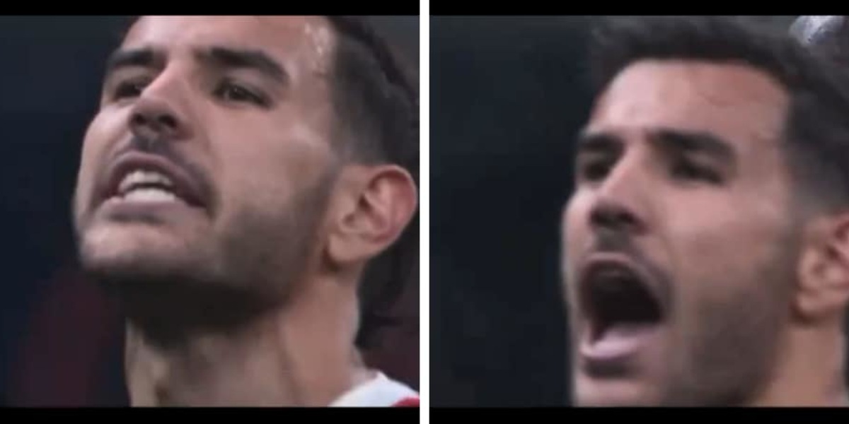 Theo Hernandez beccato in diretta: frase volgare urlata ai tifosi dell'Inter