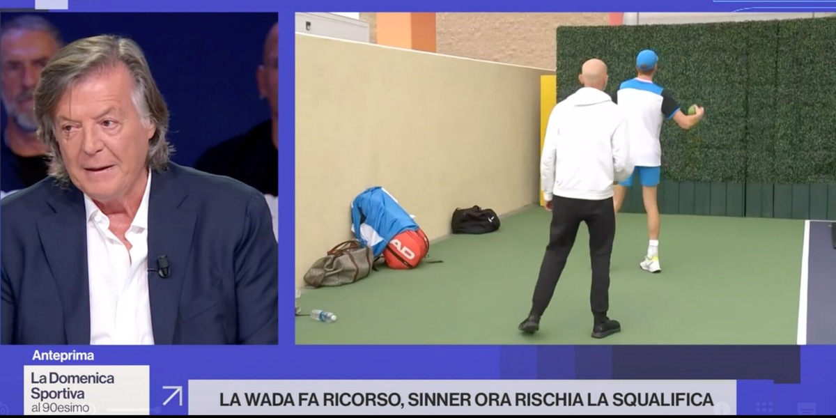 Panatta furioso in tv con la Wada: "Il caso Sinner è ridicolo!"