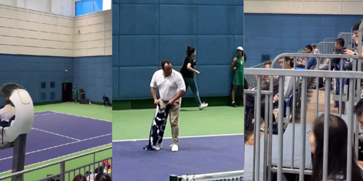 Polemiche a Shanghai per la partita di Musetti: "Ha giocato in una palestra?"