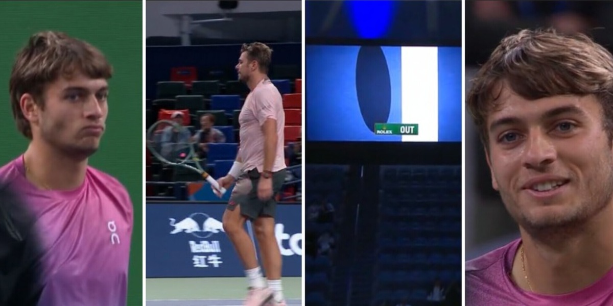Cobolli, l'incredibile episodio che gli è costato il primo set con Wawrinka