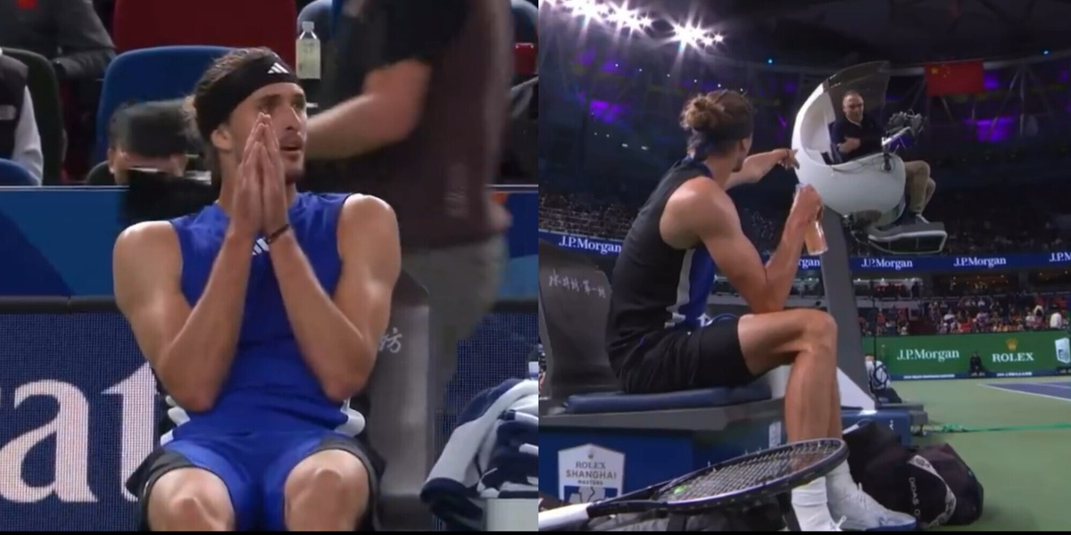 Zverev, mai visto così furioso contro l'arbitro: "È tutta colpa tua"