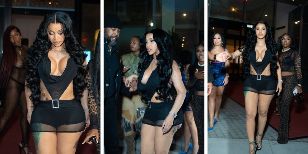 Cardi B senza veli: le foto sexy per un party di compleanno esplosivo