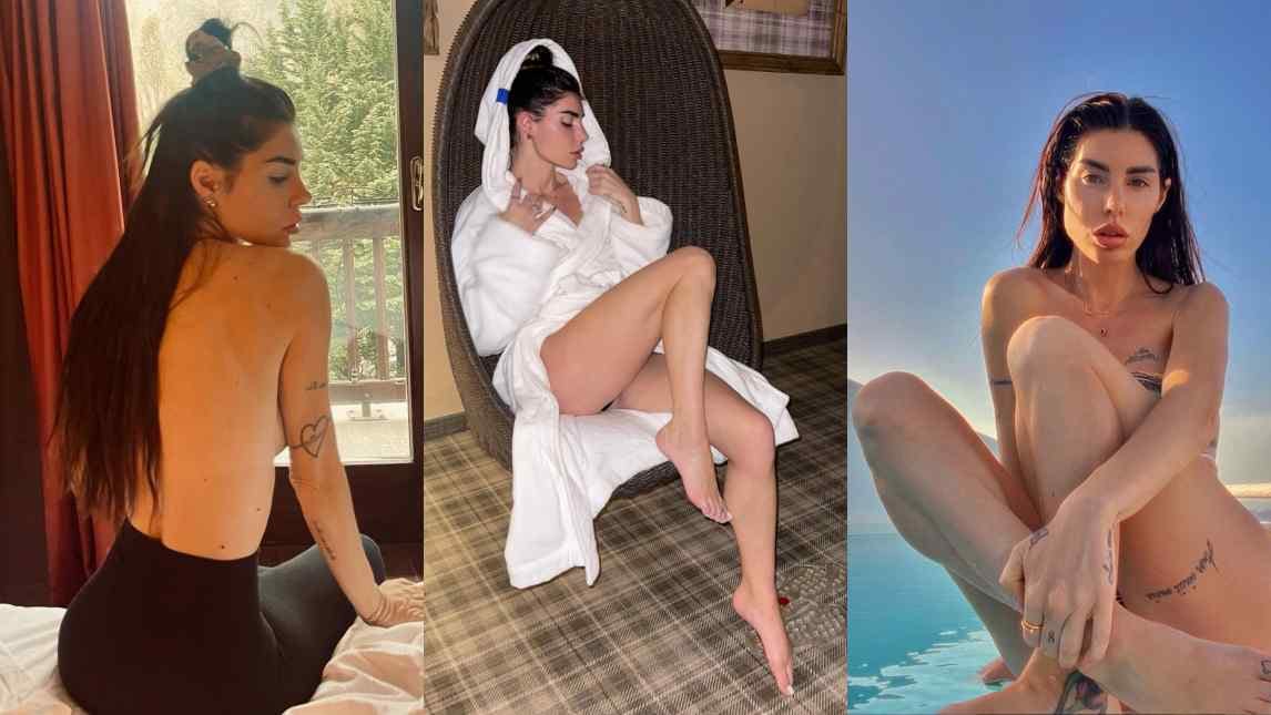 Bianca Atzei show, il nude look è esagerato