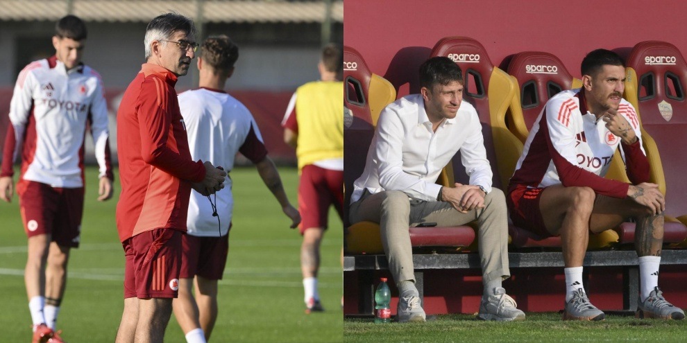 Roma, guida ancora Juric. Pellegrini in panchina con Ghisolfi