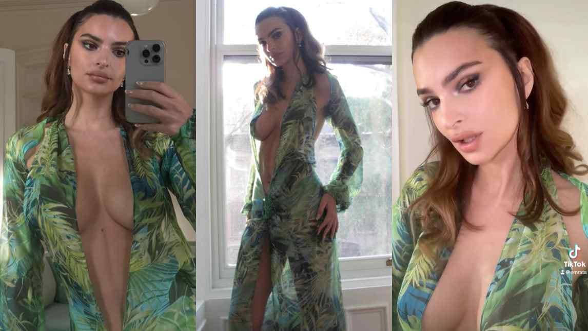 Emily Ratajkowski pazzesca per Halloween: le foto hot scatenano i fan