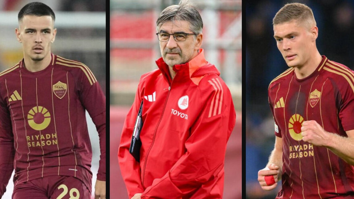 Roma, la probabile formazione di Juric contro il Verona