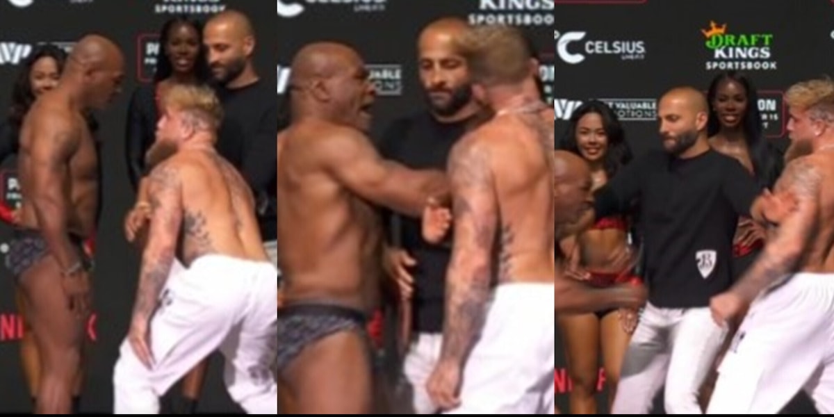 Tyson e Jake Paul shock in Texas prima del match: uno schiaffo scatena la rissa