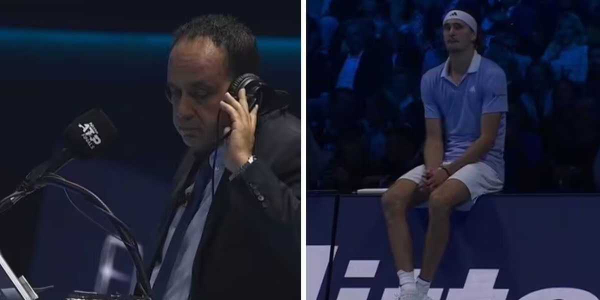 Zverev e il gesto inaspettato durante le Atp Finals: chiama il Var per una decisione dell'arbitro, ma...