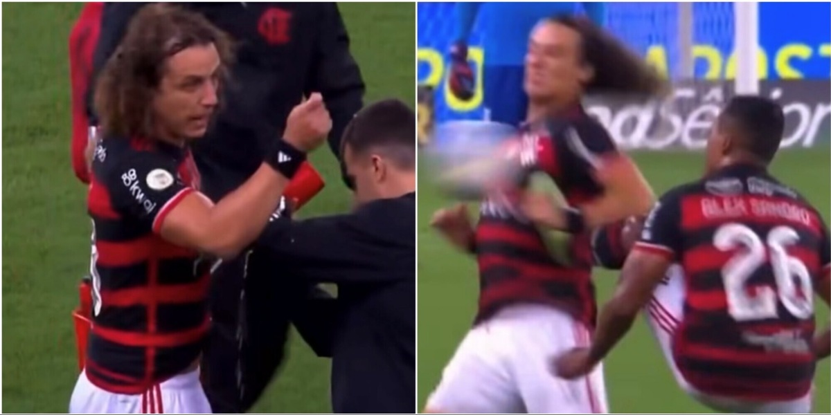 Alex Sandro, intervento killer sul compagno David Luiz: la reazione diventa virale