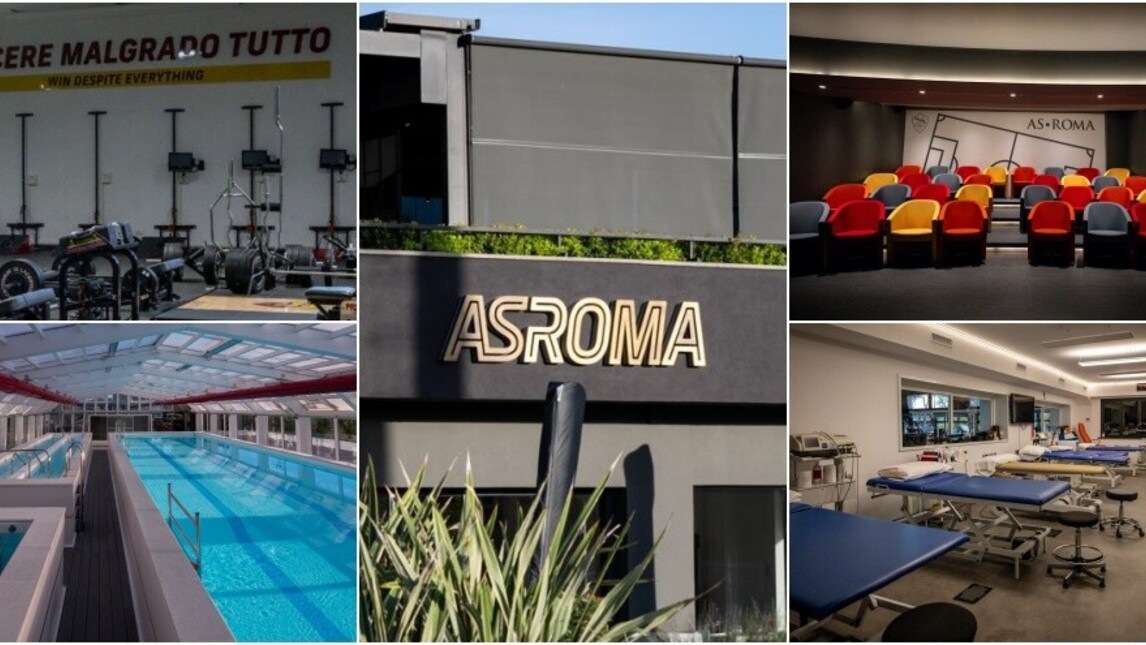 Roma, le foto esclusive: tutti i segreti di Trigoria, un centro sportivo al top