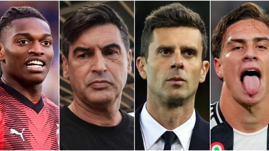 Milan-Juve, formazioni ufficiali: le scelte di Fonseca e Motta