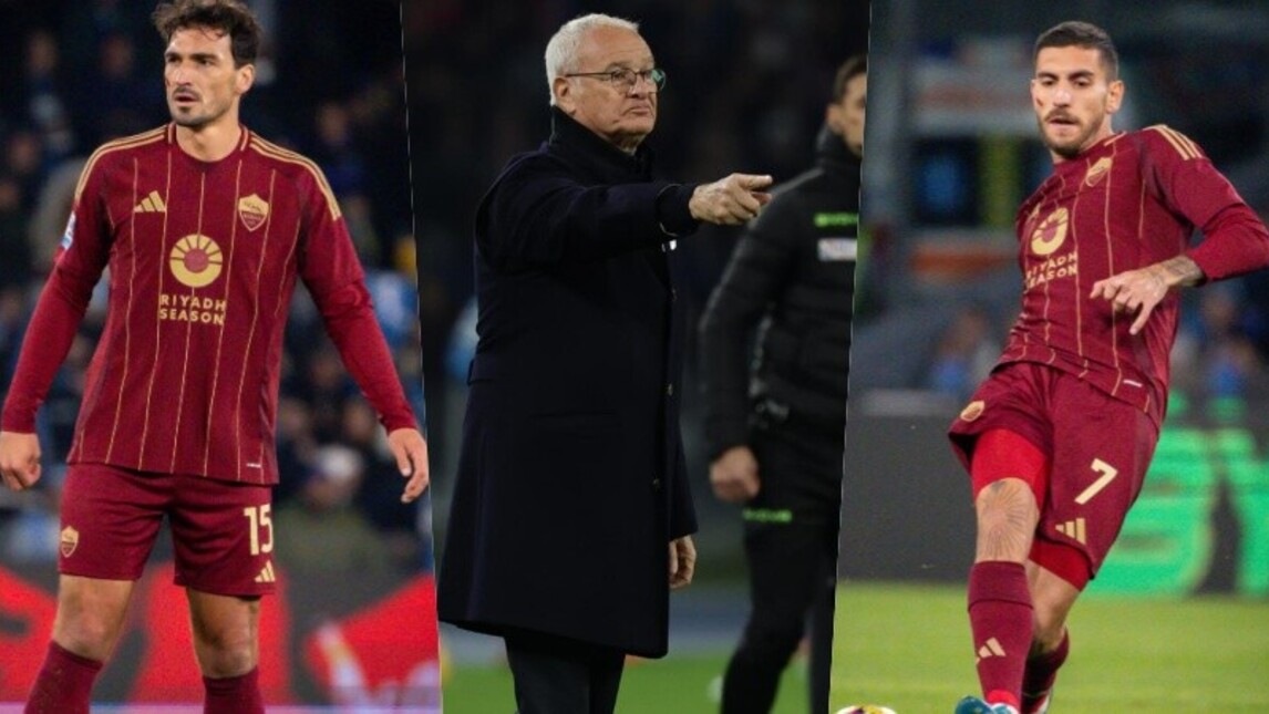 Napoli-Roma, le pagelle dei giallorossi: Hummels non va, Pellegrini confuso