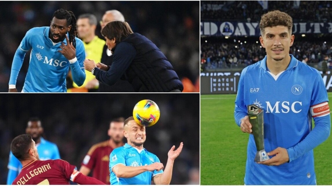 Napoli-Roma, le pagelle azzurre: Di Lorenzo furbo, Lobotka gestisce