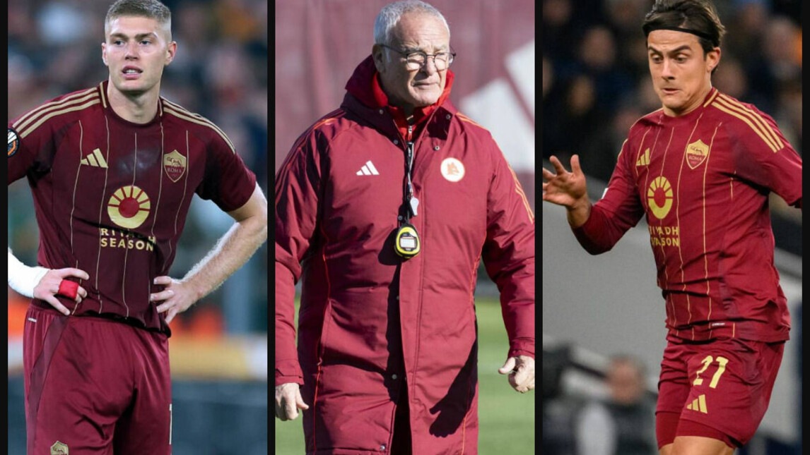 Roma-Atalanta, la probabile formazione di Ranieri