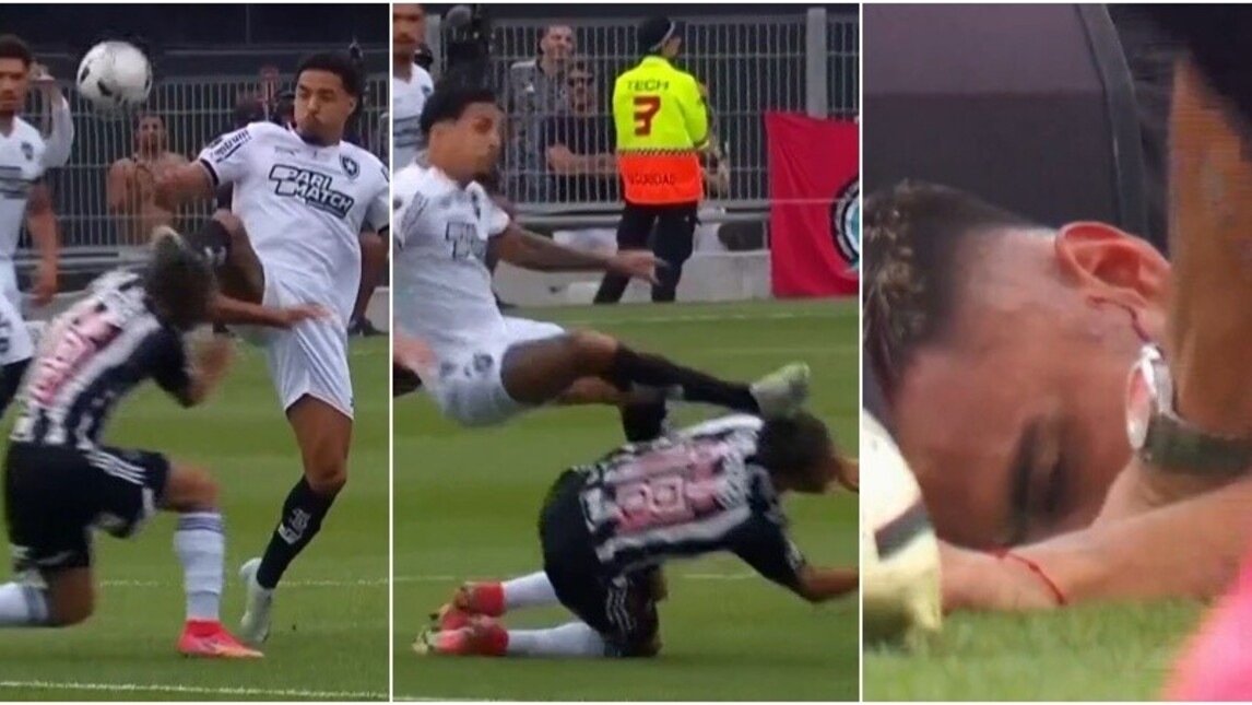Espulsione shock dopo 33 secondi in finale di Coppa Libertadores: la fotosequenza
