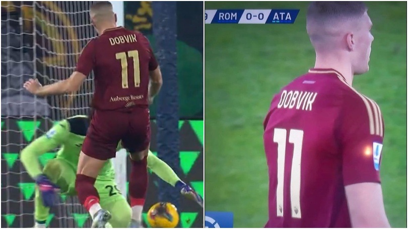 Incredibile Roma: Dovbyk in campo con il nome sbagliato sulla maglia!