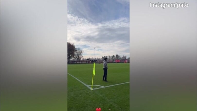 Pato, visita speciale a Milanello