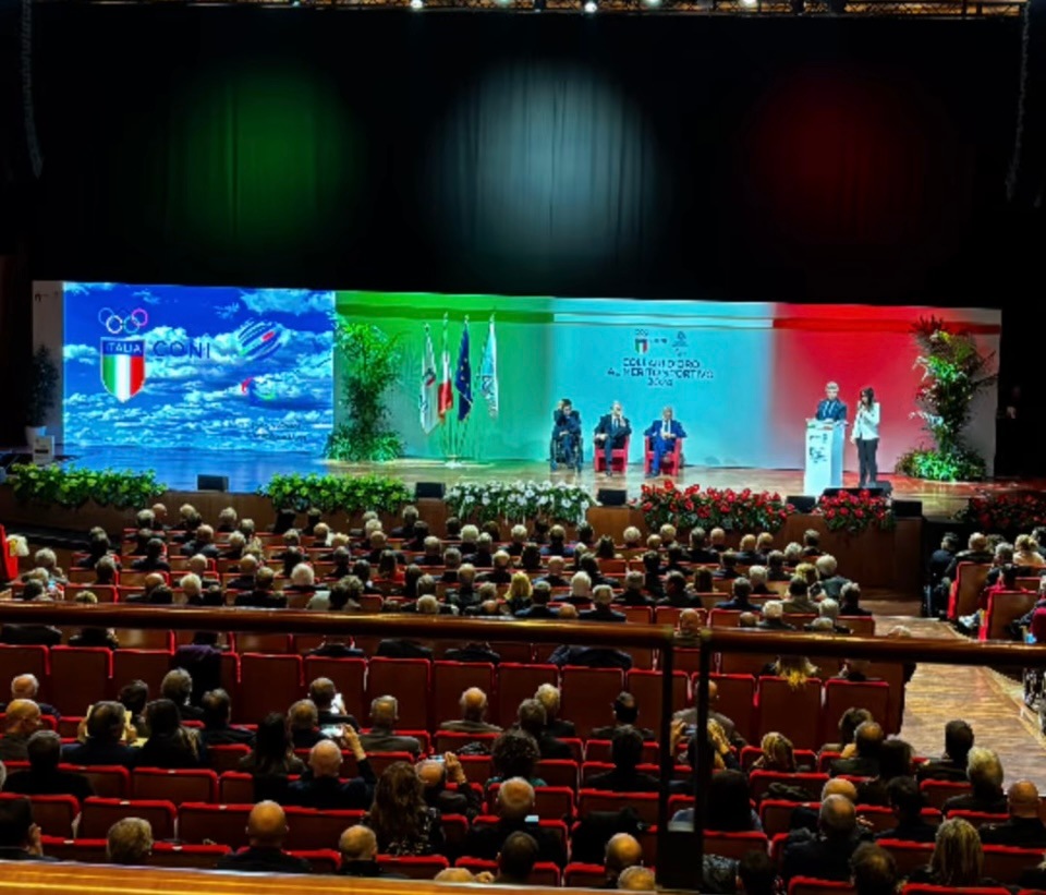 Collari d'oro Coni, la festa dello sport e l'annuncio: "Dal 2026 premi detassati"