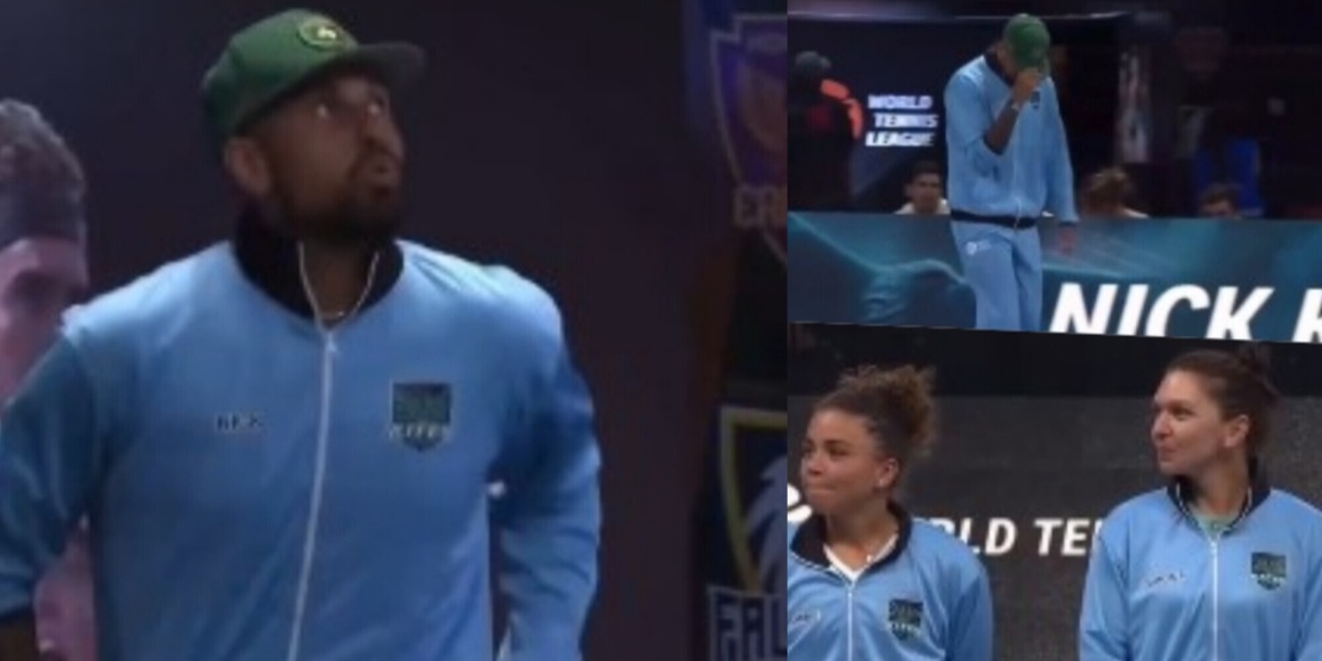 Kyrgios entra in campo, la reazione di Paolini ad Abu Dhabi