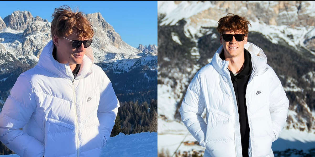 Sinner e il giubbotto Nike sulla neve: ecco quanto l'ha pagato
